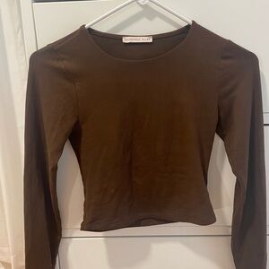 cropped long sleeve